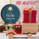 Teacher Appreciation Gifts, You are an Amazon Teacher Christmas Ornament, Thank You Teacher Memory Ceramic Keepsake (C6)