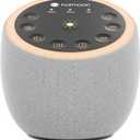 Hotmoon Sound Machine for Sleep, Cocoon 2 White Noise Sound Machine with 40 Relaxing Sounds, Dual-Speaker & Timer, 8 Night Light, Pink Brown Green Noise for Sleeping Adults, Office Privacy, Plug-in