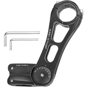 OSAGIE Bike Stem, Aluminum Alloy MTB Stem, Mountain Bike Stem for 28.6mm (1-1/8") Handlebar of Bicycle, Road Bike, MTB, BMX, Cycling (Black)