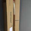 Battery Operated Modern Wall Sconces, Dimmable Wireless Wall Light Set of Two with Remote Control, 3 Color Temperatures, Rechargeable LED Wall Sconce for Bedroom, Living Room, Hallway, 27.6 Inch Brass