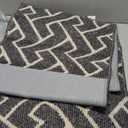 Kitchen Rugs Sets of 2-Colorful Non Slip Kitchen Mats for Floor-Thick,Moroccan Style Kitchen Decor Floor Mat Runner Carpet for Hallways Entryway Laundry Washable(20"x32"+20"x59",Grey)