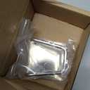 Luckyiren 2-Pack Stainless Steel Sponge Holder for Kitchen Sink - Rustproof Brushed SUS304 Sponge Caddy Organizer, Wall/Surface Mount, Drainage Design, Clutter-Free Storage