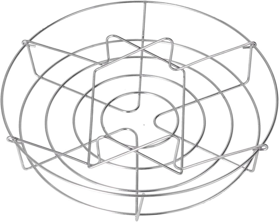 Stainless Steel Canning Rack, Rustproof, Anti-scald, Foldable, Contoured Steel Handles