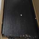 Gadroad 5 Tier Tall Bookshelf with Cabinet, 73" Modern Bookcase, Wall Mounted Ladder Bookshelf with Stable Metal Frame, Open Display Rack, Storage Shelves for Bedroom, Home Office, Black