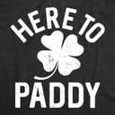 Funny St Paddy's Day T Shirts for Men Hilarious Saint Patricks Day Shirts for Guys (Black, M)