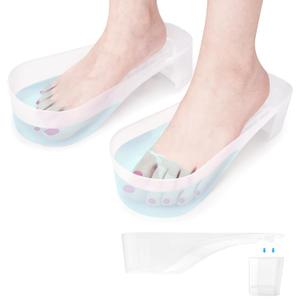 Yokilly Toe Nail Soaking Bowl, 2 PCS Toenails Soak Off Bowl, Shoe Design Foot Bath Soak Tub Bowl, Acetone Proof Pedicure Foot Spa Nail Soaker Bowl for Soak Off Dip Powder Gel Polish Remover (Clear) Yokilly Toe Nail Soaking Bowl, 2 PCS Toenails Soak Off Bowl, Shoe Design Foot Bath Soak Tub Bowl, Acetone Proof Pedicure Foot Spa Nail Soaker Bowl for Soak Off Dip Powder Gel Polish Remover (Clear)