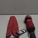 SY COMPACT Travel Umbrella Windproof Automatic Umbrellas-Factory Outlet umbrella (red)