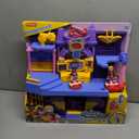Fisher-Price Imaginext DC Super Friends Toy Batgirl Hero Hideout Playset with 2 Figures & 5 Accessories for Pretend Play Kids Ages 3+ Years