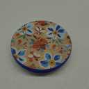 SoulThink Ant Proof Cat Dog Bowl Tray - SoulThink x Simone Miller Collaboration Pet Food Dish Indoor No Chemical No Water Needed Different from Traditional Ant Trap (Orchid Flower)