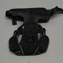 rabbitgoo Dog Harness No Pull with 2 Leash Clips, Adjustable Soft Padded, Reflective Oxford No Choke Pet Vest with Easy Control Handle for Large Dogs, Black, XL