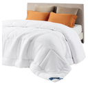 Bedsure Comforter Duvet Insert - Quilted Comforters Queen Size, All Season Duvet, GentleSoft Down Alternative Bedding, with 8 Tabs, Gifts for Women/Men, White, Queen 88 x 88 Inches