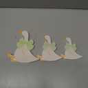 Lineshading 3 Pcs Silly Goose Birthday Party Decoration Sage Green Bow Wooden Silly Goose Baby Shower Decor Funny Table Centerpiece Gift for Party Favor Desk Tiered Tray, 5.9/4.7/3.9 Inch