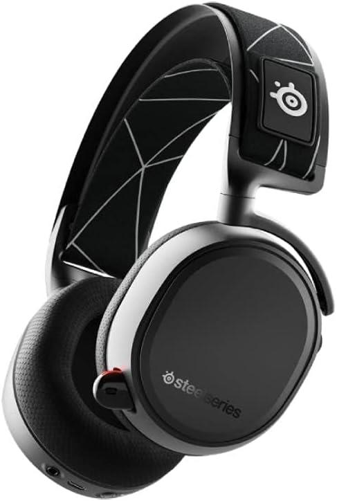 SteelSeries Arctis 9 Dual Wireless Gaming Headset  Lossless 2.4 GHz Wireless + Bluetooth  20+ Hour Battery Life  For PC, PS5, PS4, Bluetooth,Black
