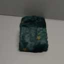 Softalker Christmas Throw Pillow Covers 18 x 18 Inch Set of 2, Xmas Winter Christmas Tree Faux Fur Cushion Covers, 3D Embroidered Pillow Cases for Couch Bedroom Living Room Decor, Green