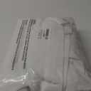 White Linen Curtains 84 inches Long for Bedroom Back Tab Light Filtering Privacy Sheer White Curtains Modern Farmhouse Coastal Decor White Cotton Textured Gauze Curtain for Living Room 2 Panels
