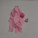 Yookeer Light up Ghosts Halloween Decorations Indoor Spooky Ghosts with Adjustable Arm Position Pumpkins and Baskets Halloween Table Decor for Home Room Kitchen Office Haunted(Pink, Cute)