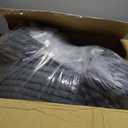 ENITYA Reading Pillow for Sitting in Bed Adult, 24in XXL Back Pillow for Bed Sitting up, Big Pockets & Built-in Arms, Back Support Chair Pillow for Watching TV/Reading/Gaming/Resting/Post Surgery,Grey (XXL(Above 5'11"))