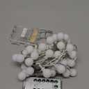 ALOVECO LED String Lights 18ft 50 LEDs Battery Operated String Lights with Remote 8 Modes Waterproof Globe Starry Fairy Lights for Outdoor Indoor Bedroom Garden Party Christmas Tree (Multicolor) (Multicolor (Red, Blue, Green, Yellow))