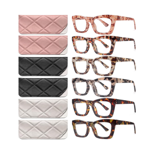CCVOO Stylish Reading Glasses for Women, Eyeglasses, Blue Light Readers for Women, Computer Eye Glasses, Cheaters,+1.5