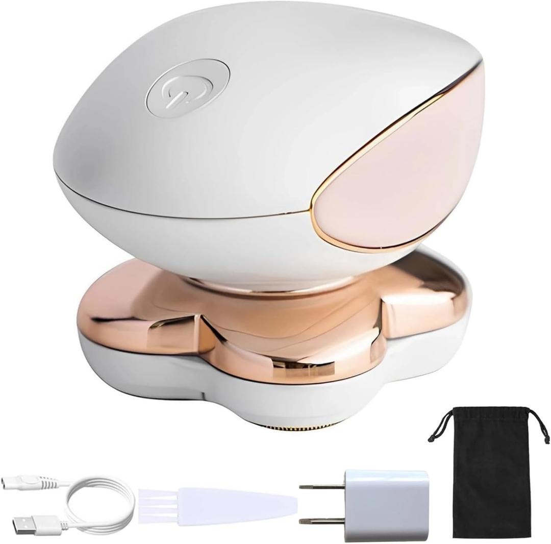 Electric Razors for Women Legs, Electric Shaver for Women Legs, Painless Bikini Underarm Arm Hair Razors Cordless Hair Removal Device for Woman (Pink)