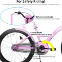 KEANO Zinnia 14 16 20" Kids Bike for Girls Ages 3-10 Years, 20 Inch with Kickstand