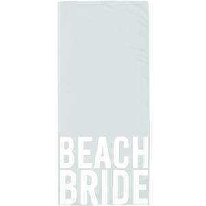 Santa Barbara Design Studio Beach Towels - Quick Dry Microfiber Oversized Towel Bath Sheet, 78" x 35", Beach Bride
