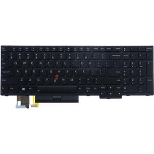 LeFix Laptop Backlit Keyboard,Replacement Keyboard Compatible with Lenovo Thinkpad E580 E585 E590 E595|T590 |L580 L590|P52 P53 P53s P72 P73,01YP680,US Layout