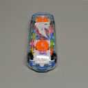 ZHFUYS Light Up Transparent Car Toy for Kids, Sensory Toys for Kid, Toy Car with Colorful Moving Gears, Fun Educational Toy for Kids, Birthday Gifts Idea for Boys Girls