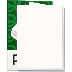 100 Sheets Letter Size 8.5" x 11" Mulberry Paper, Natural Fiber Rice Paper, Decoupage Decorative Tissue Paper for Writing Painting DIY Crafts Calligraphy Gift Wrap(MP-02)