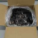 Brightown Outdoor String Lights, 50FT 25 G40 Bulbs Shatterproof Patio Lights, IP65 Waterproof Dimmable Hanging Connectable Globe LED Outdoor Lights for Backyard, Bistro, Porch, Deck, Balcony