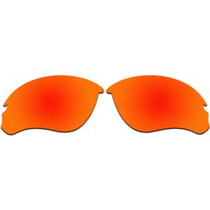 ACOMPATIBLE Replacement Lenses for Oakley Speed Jacket Sunglasses OO9228 (Fire Red - Polarized)