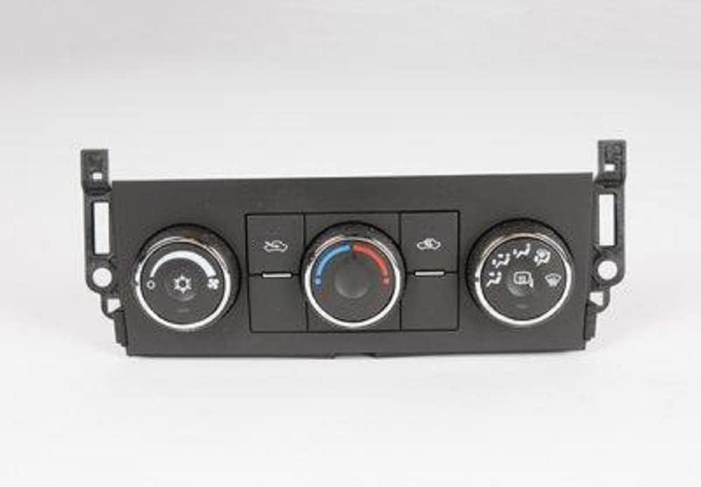 GM Genuine Parts 15-74183 (22807247) Heating and Air Conditioning Control Panel with Heated Mirror Switch