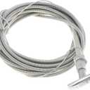Dorman 55201 Control Cables With 1-3/4 In. Chrome Knob, 15 Ft. Length Universal Fit