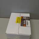 BESTTEN [2 Pack] Entry Door Knob with Lock, Keyed Different Door Lock for Exterior Door and Front Door, Standard Ball, Satin Nickel