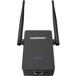 Router Repeater 300M 10dBi Antenna Signal Repeater 802.11N/B/G Rang Extende, Black