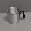 EricX Light Candle Making Pouring Pot,2 pounds,Double Boiler Wax Melting Pot,Dripless Pouring Spout & Heat-Resisting Handle Designed,Aluminum Construction Candle Making Pitcher