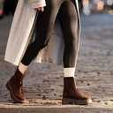 Steve Madden Women's Jones Ankle Boot, Brown Suede, 8