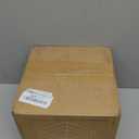 6 Pcs White Acrylic Buffet Risers with Mini Sign and Maker, Food Display Stands for Buffet Table Party Catering Dessert Jewelry Collectibles,Nesting Cube Boxes with Hollow Bottoms (8",7",6",5",4",4")