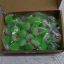 Chalyna 50 Pcs 1.1 Inch Glowing Halloween Eyeballs Bouncy Balls Bulk Glow in The Dark Luminous Scary Eyeball Toys for Halloween Party Favors Trick or Treat Game Terror Props (Green)