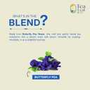 Butterfly Pea Herbal Tea 100gm/3.5oz, Natural Herbal Infusion, 50 Tea Bags (EXP 09/30/27)