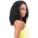Royal Zury Crochet Briad V-shape Finish Style V11 Boho Curly (12"+13"+14") (Off Black 1B)