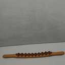 Guasha Wood Massage Stick Tools,31 Beads Back Massage Roller Stick,Lymphatic Drainage Massager for Body Shaping (31beads)