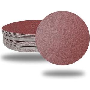Premium 60 PCS 6" PSA Sanding Discs - 10 Each of 80 100 120 180 240 400 Grit - 6 Inch Self Adhesive Stickyback Sandpaper Discs for DA Sander, Sand Automotive Car Paint, Woodworking Wood, Metal