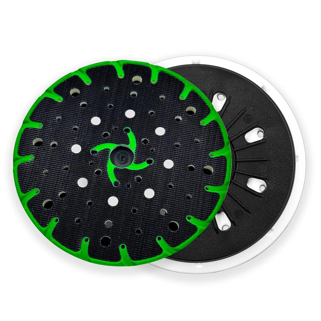 Upgraded for Festool Rotex RO 150 FEQ 6 Inch(150mm) Sanding Pad 202461 Soft, ST-STF-D150/MJ2-FX-W-HT Sander Backing Pad, Replacement FastFix Disc, Heat Resistant Hook and Loop