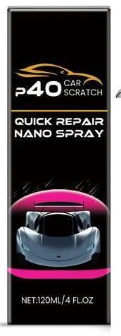 P40 Car Scratch Quick Repair Nano Spray,Quick Paint Restoration,Instant Invisible Scratch Remover,Multifunctional Coating Renewal Agent Spray for All Cars & Surfaces
