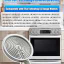MEE62385101 10 inch Radiant Surface Element 2500W Fit For LG Sam-sung Range/Stove/Ovens,Replace MEE62385101 DG47-00067A 4010990 AP5967646 Etc.