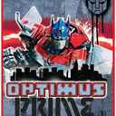 Franco Collectibles Transformers Rise of The Beasts Movie Bedding Super Soft Micro Raschel Throw, 46 in x 60 in, (Official Licensed Product)