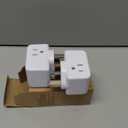 2 Pack US to UK Ireland Travel Plug Adapter, Type G Power Plug Adapter with 3 Outlets 3 USB Ports(2 USB C), European Travel Plug Adapter for USA to England London Scotland British Qatar Irish HongKong