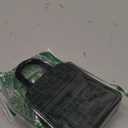 Puroma Lock Box, Key Lock Box Wall Mount & Portable Combination Lockbox with Resettable Code, Security Lockbox for Outside House Keys, Apartment Realtors Spare Keys Storage (Pack of 1, Pure Black)