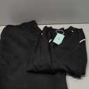 WIHOLL Lounge Sets for Women 2 Piece Fall Outfits 2025 Wide Leg Pant Matching Sets Womens Clothing (X-Large, Black)